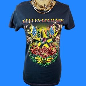 Harley Davidson Graphic short sleeve tee. Size Med
